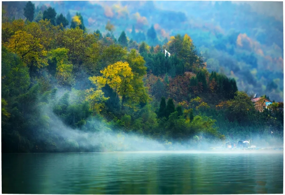 石泉云雾山风景区图片